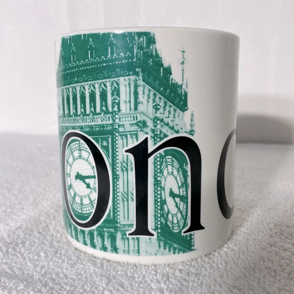Vintage 2002 Starbucks London City Mug Collection  Series Big Ben Ceramic Mug - Picture 3 of 11